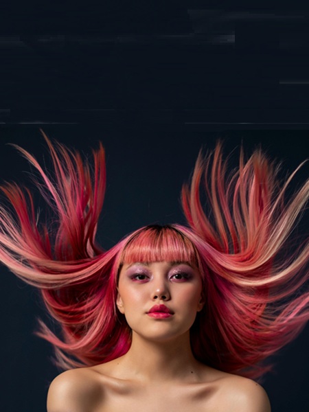 Bold hair colours at Individuals Hairdressers in Nottingham